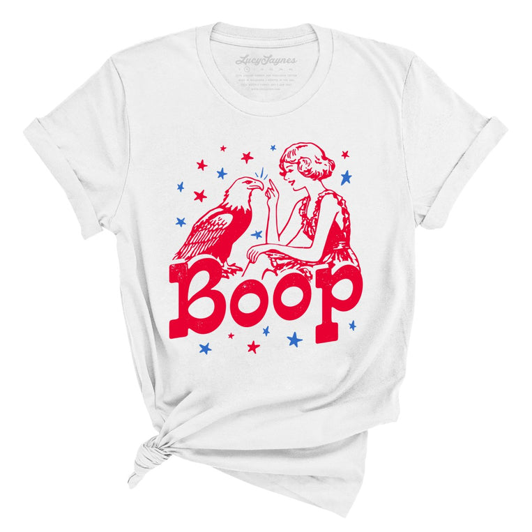 Eagle Boop - White - Unisex T-Shirt