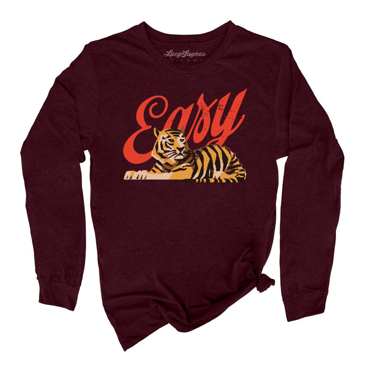 Easy Tiger - Heather Cardinal - Full Front