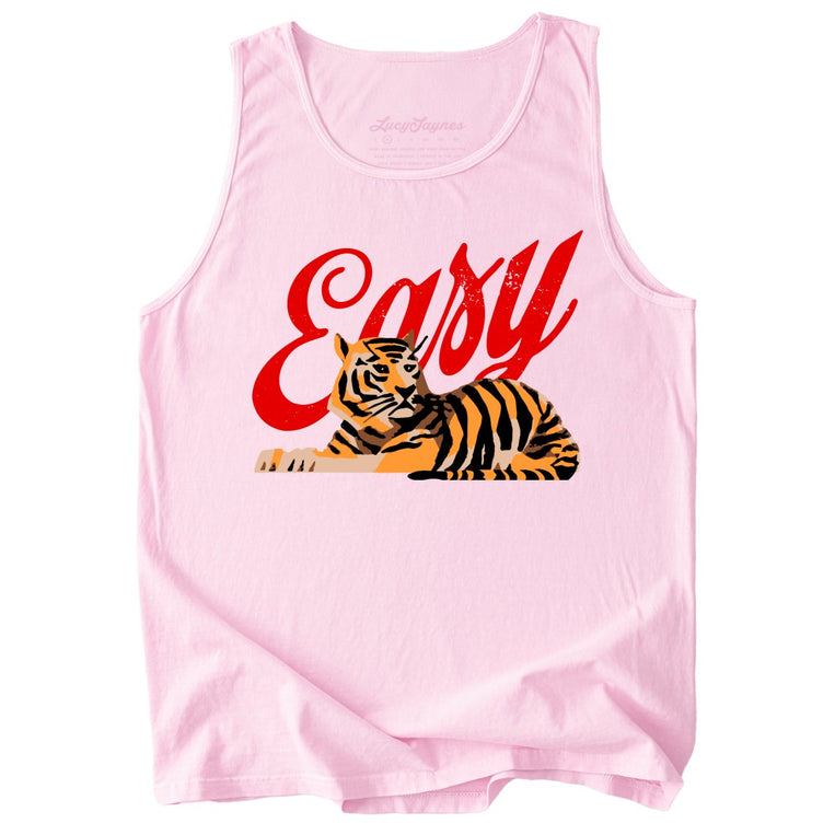 Easy Tiger Comfort Colors Graphic Tank Top - Blossom