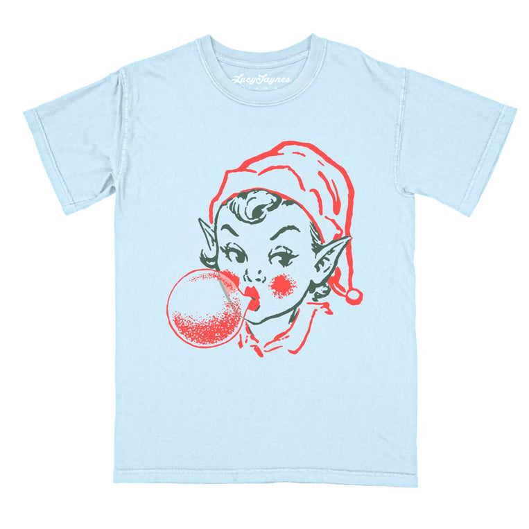 Elf Bubblegum - Chambray - Comfort Colors Tee