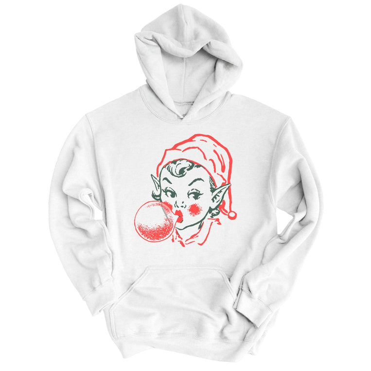 Elf Bubblegum - White - Unisex Hoodie