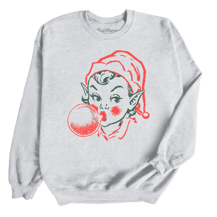 Elf Bubblegum - Ash - Unisex Sweatshirt
