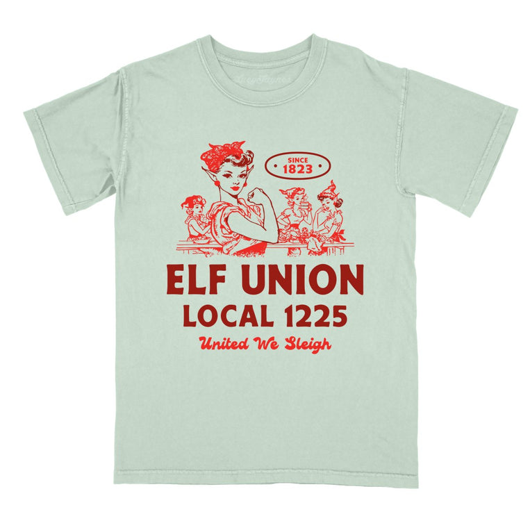Elf Union Local 1225 - Bay - Comfort Colors Tee