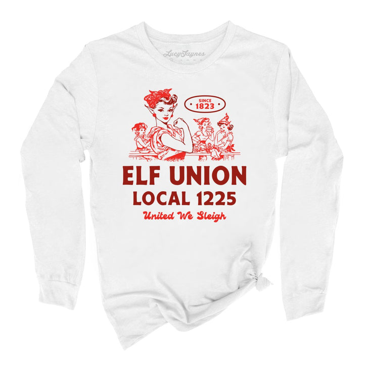 Elf Union Local 1225 Long Sleeve Tee