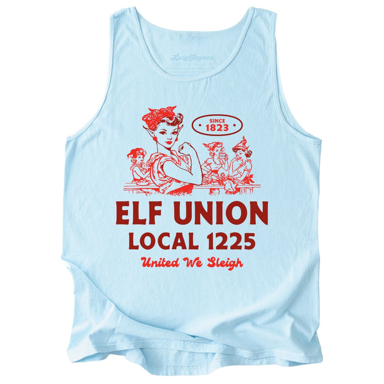 Elf Union Local 1225 - Chambray - Tank Top