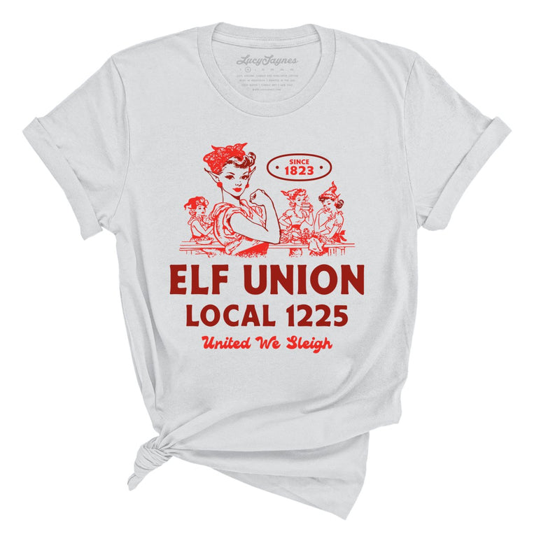 Elf Union Local 1225 - Silver - Unisex T-Shirt