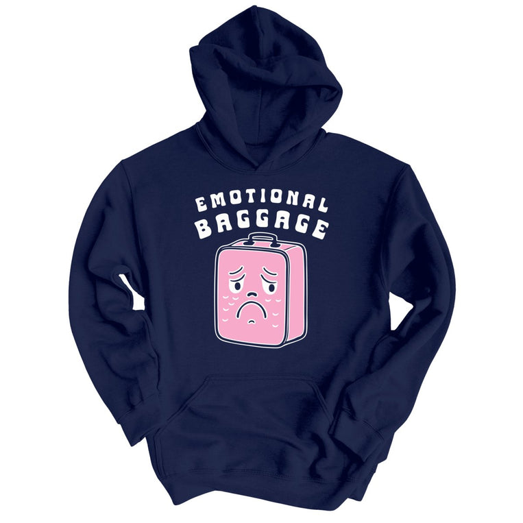 Emotional Baggage - Navy - Front