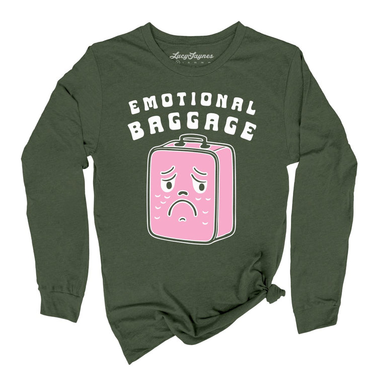 Emotional Baggage - Military Green - Front