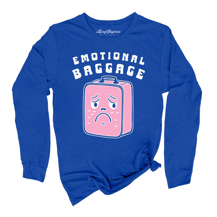 Emotional Baggage - True Royal - Front