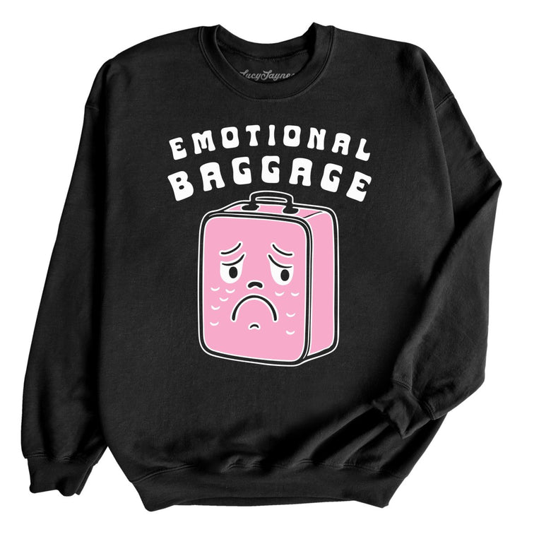 Emotional Baggage - Black - Front