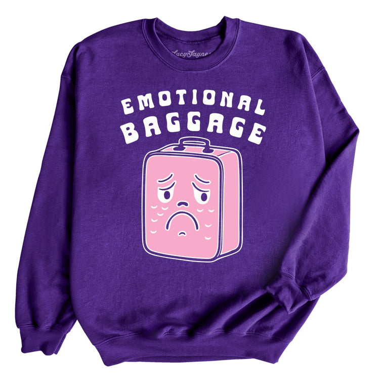 Emotional Baggage - Purple - Front