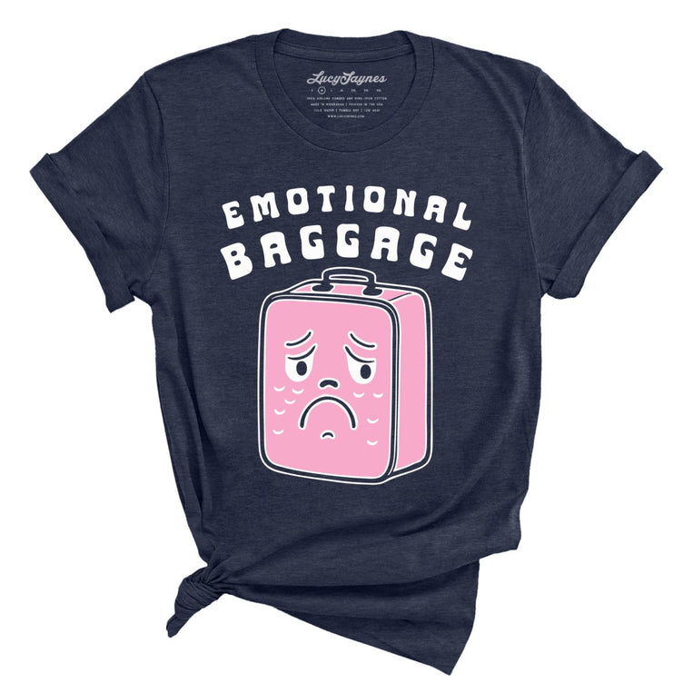 Emotional Baggage - Heather Midnight Navy - Front