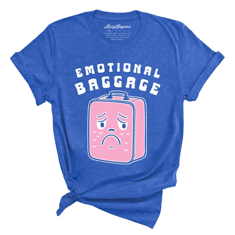 Emotional Baggage - Heather True Royal - Front