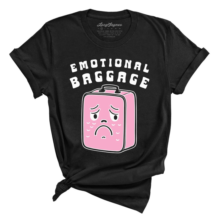 Emotional Baggage - Black - Front