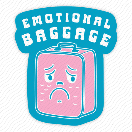 Emotional Baggage Sticker