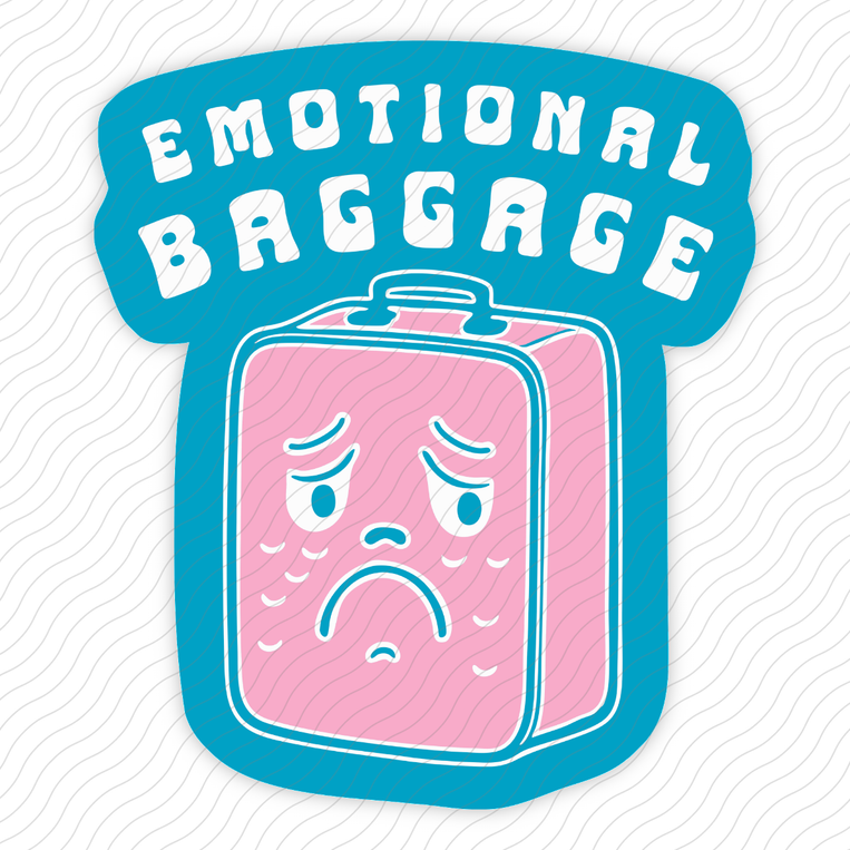 Emotional Baggage - Sticker