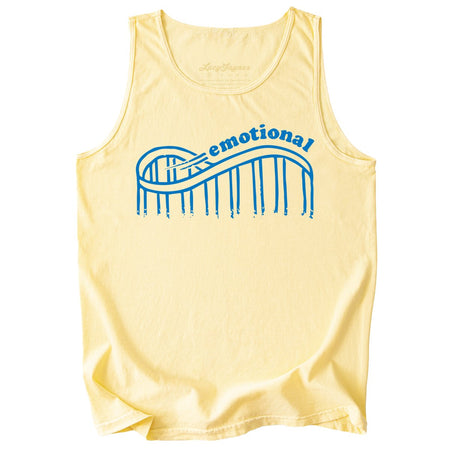 Emotional Roller Coaster Comfort Colors Tank Top