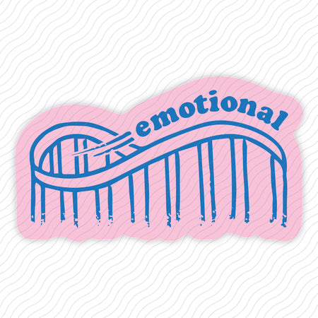 Emotional Roller Coaster Sticker
