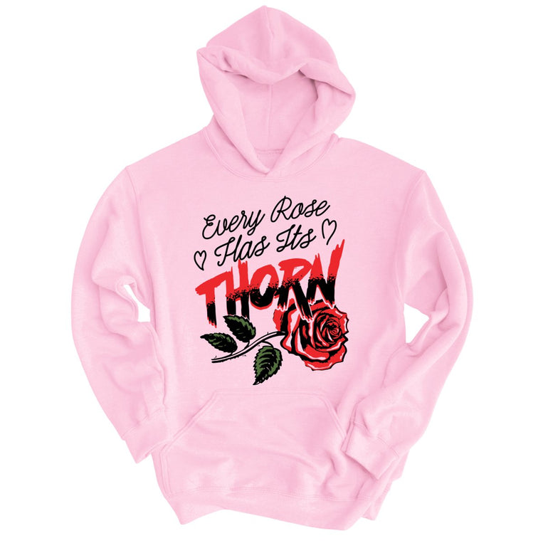 Every Rose Has It's Thorn - Light Pink - Full Front
