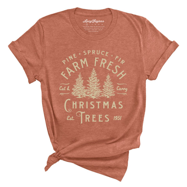 Farm Fresh Christmas Trees - Heather Clay - Full Front