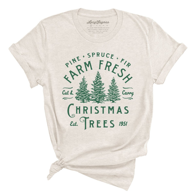 Farm Fresh Christmas Trees - Heather Dust - Full Front