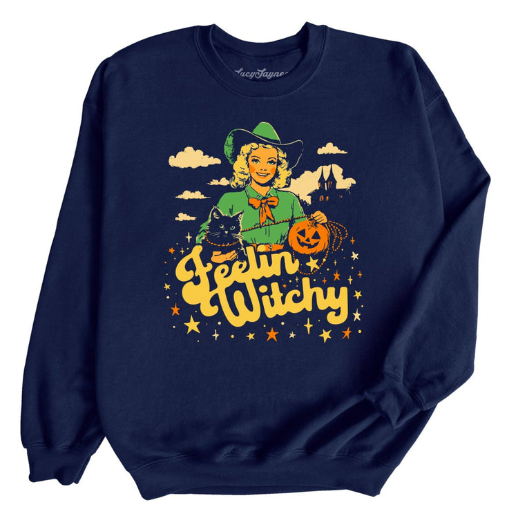 Feelin' Witchy - Navy - Full Front