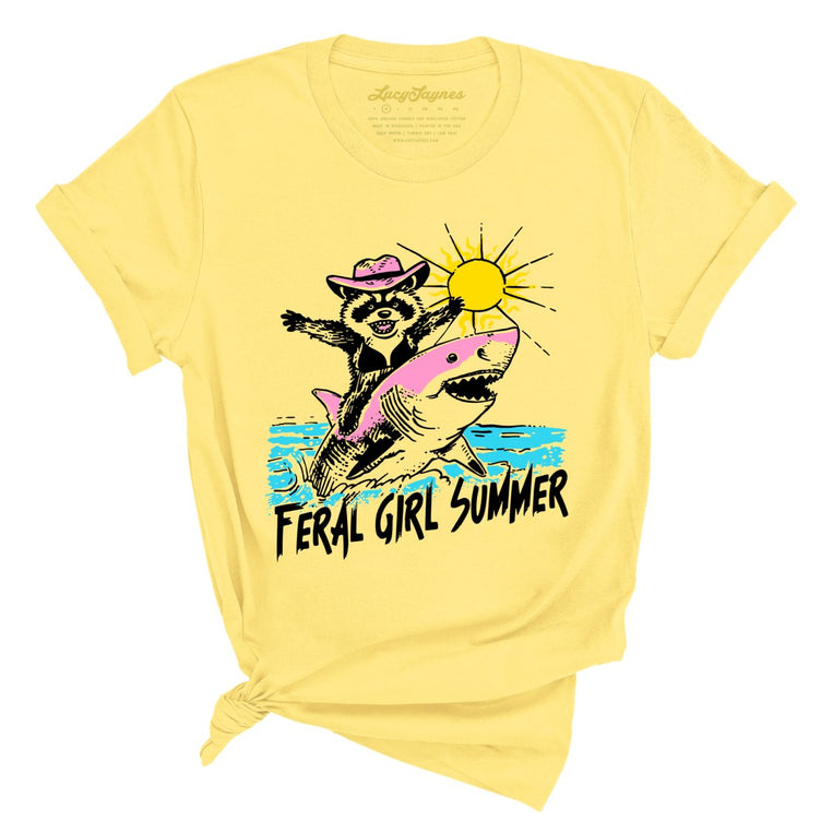 Feral Girl Summer - Yellow - Full Front