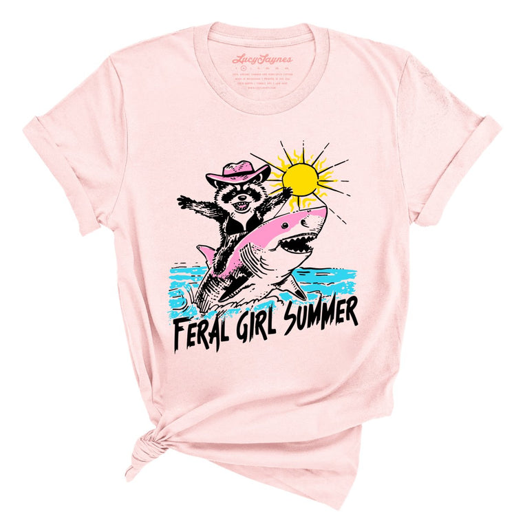 Feral Girl Summer - Soft Pink - Full Front