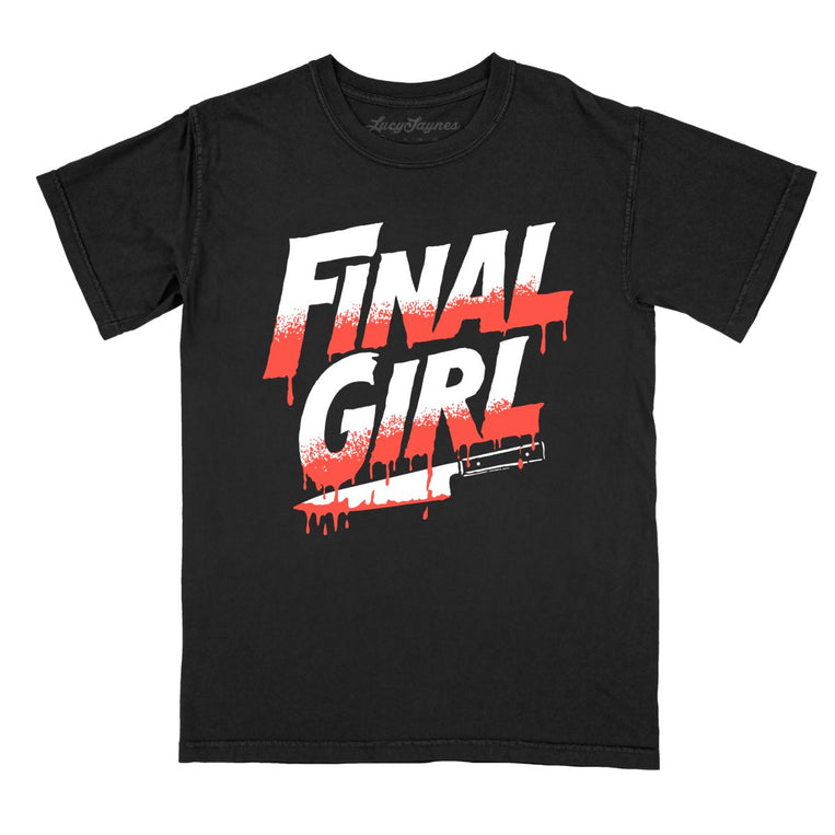 Final Girl - Black - Comfort Colors Tee