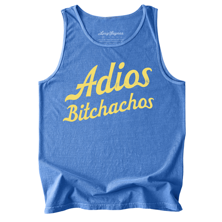 Adios Bitchachos Comfort Colors Graphic Tank Top
