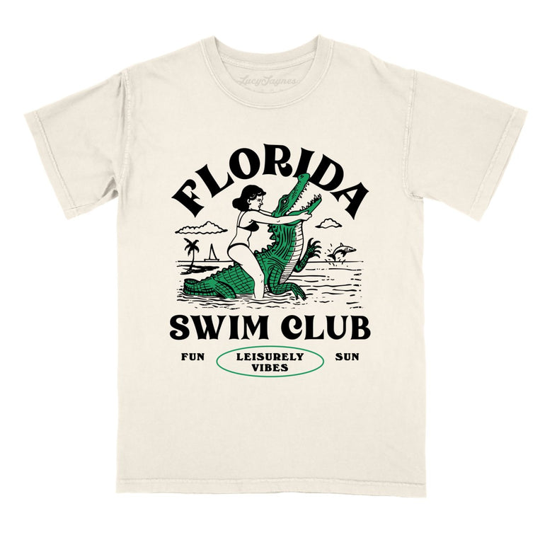 Florida Swim Club - Ivory - Full Front