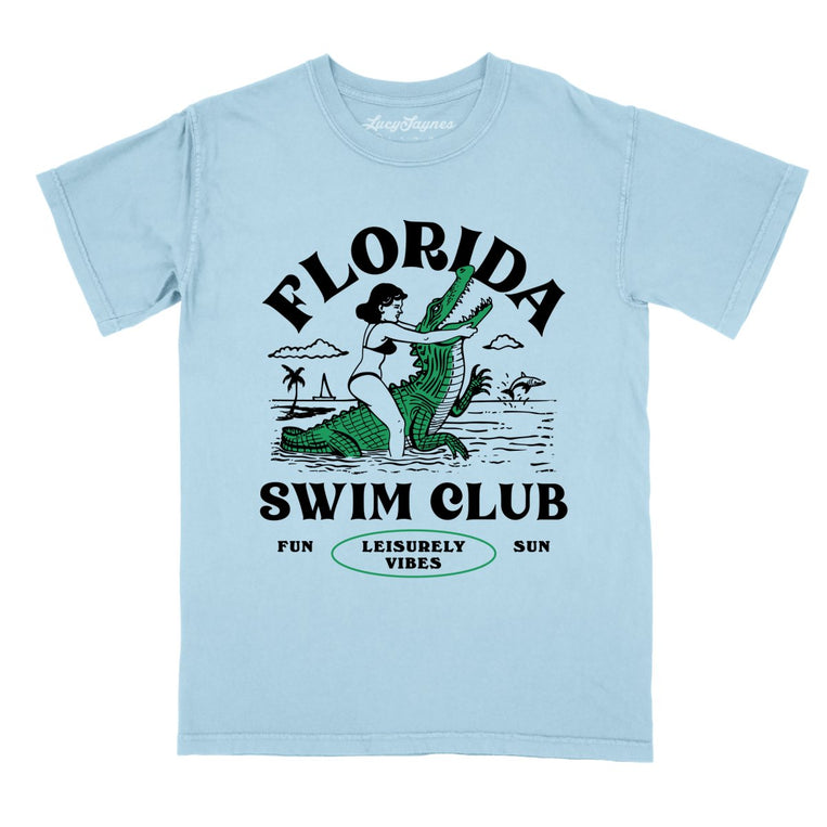 Florida Swim Club - Chambray - Full Front