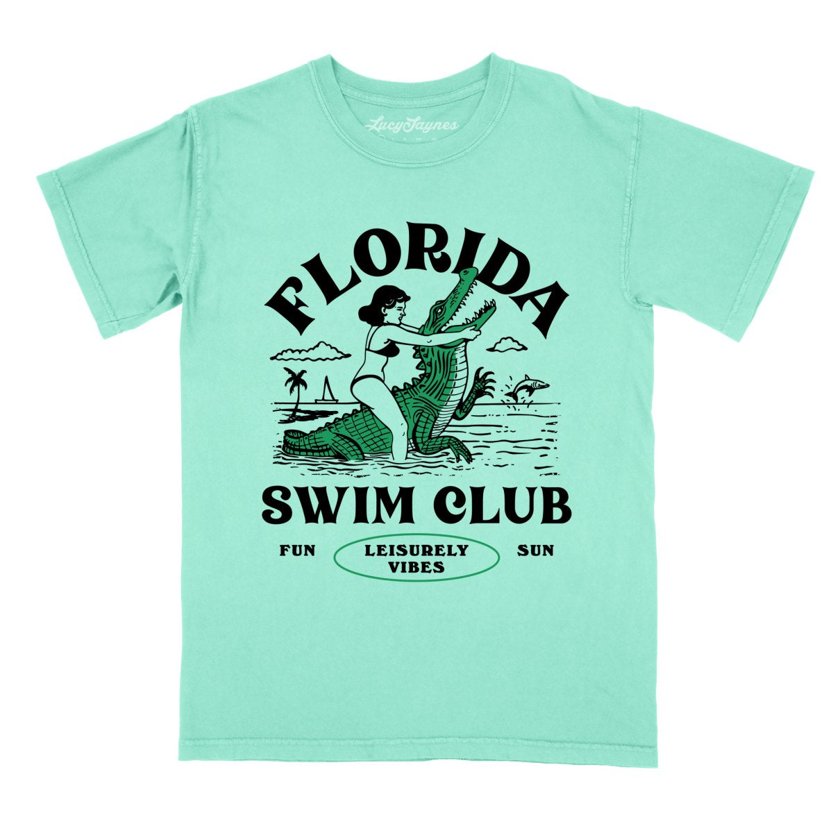 Florida Swim Club Comfort Colors Tee – Lucy Jaynes