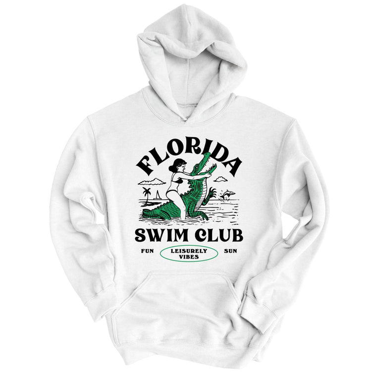 Florida Swim Club - White - Full Front