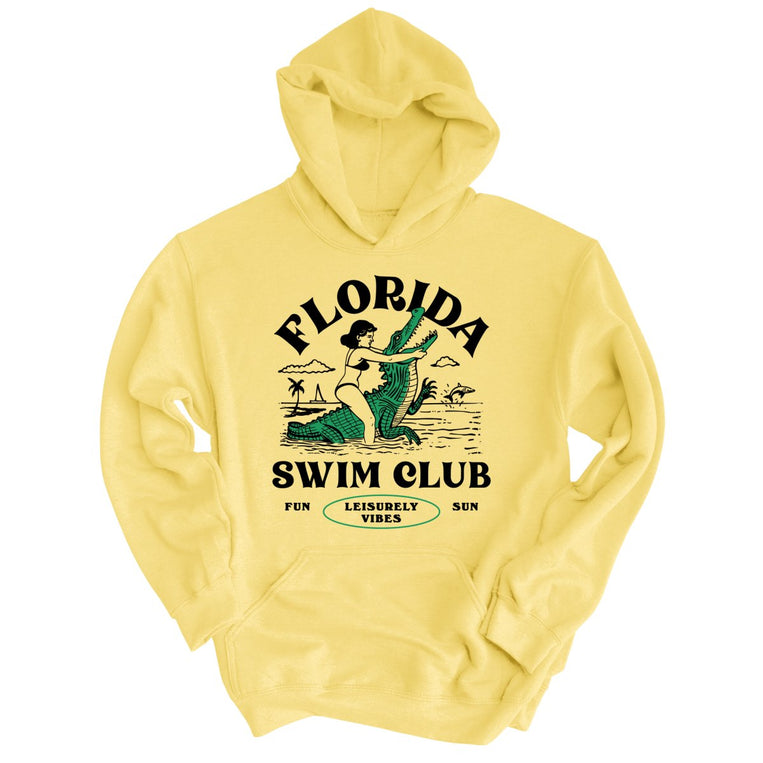 Florida Swim Club - Light Yellow - Full Front