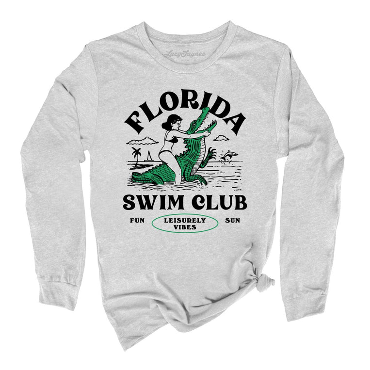 Florida Swim Club - Athletic Heather - Full Front