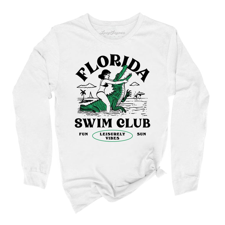 Florida Swim Club - White - Full Front