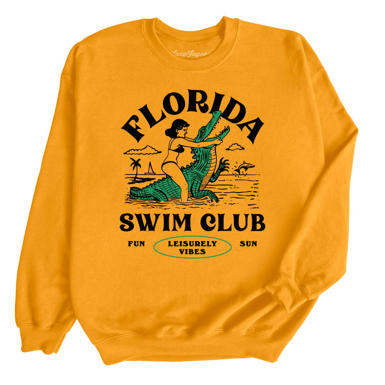 Florida Swim Club - Gold - Full Front