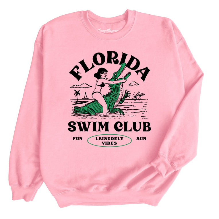 Florida Swim Club - Light Pink - Full Front