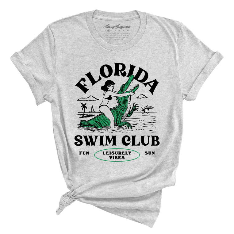 Florida Swim Club - Athletic Heather - Full Front