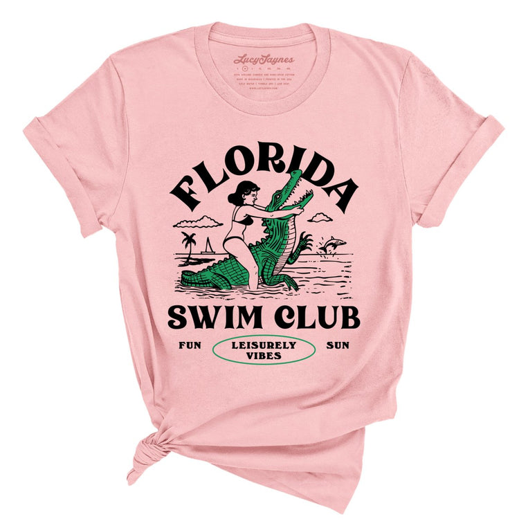 Florida Swim Club - Pink - Full Front