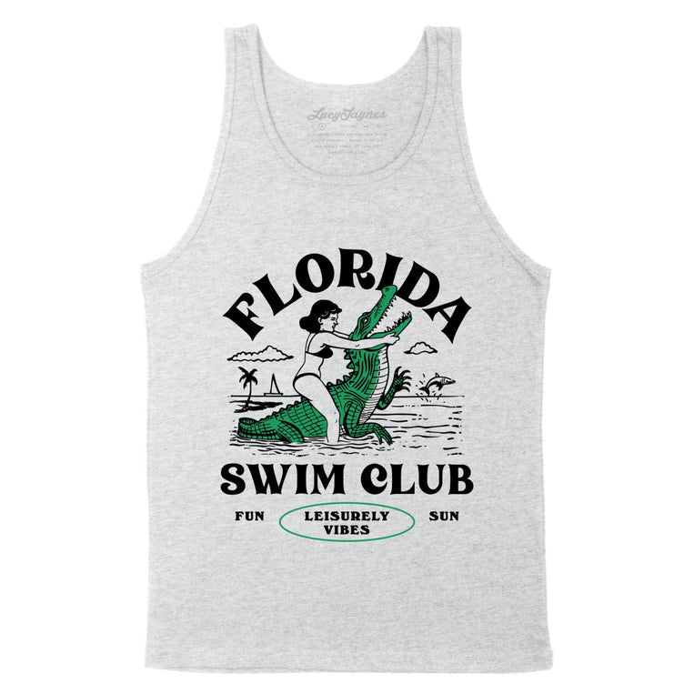 Florida Swim Club - Athletic Heather - Full Front