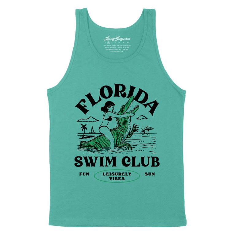 Florida Swim Club - Teal - Full Front