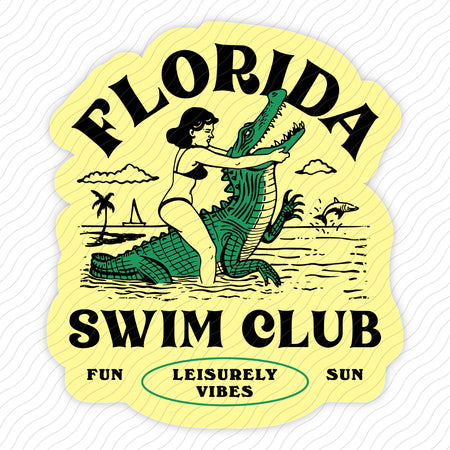 Florida Swim Club Sticker