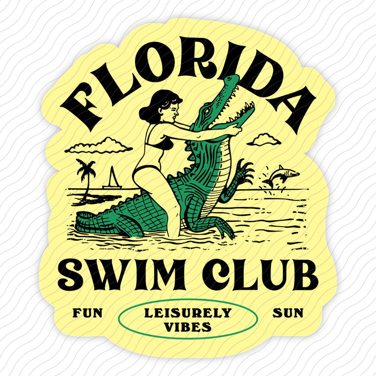 Florida Swim Club - Sticker