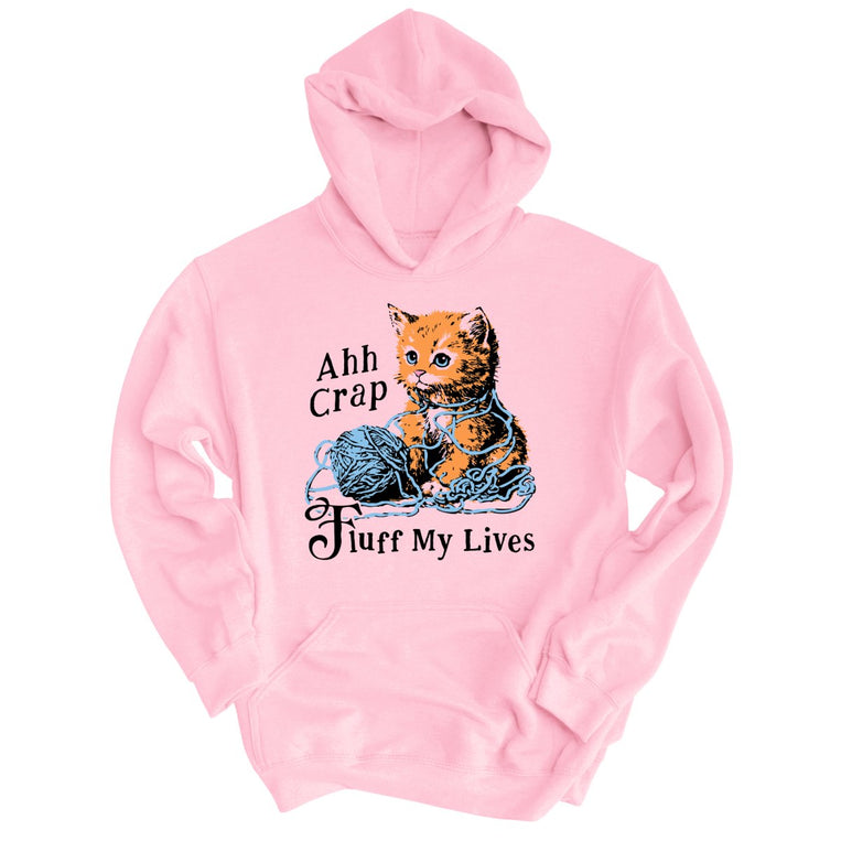 Fluff My Lives - Light Pink - Unisex Hoodie