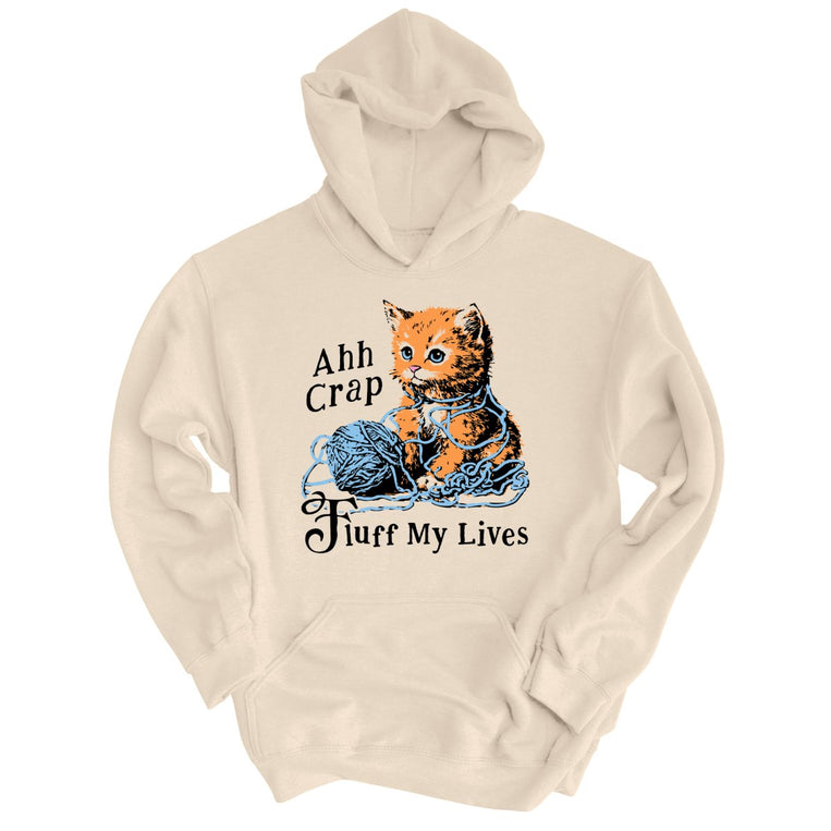 Fluff My Lives - Sand - Unisex Hoodie