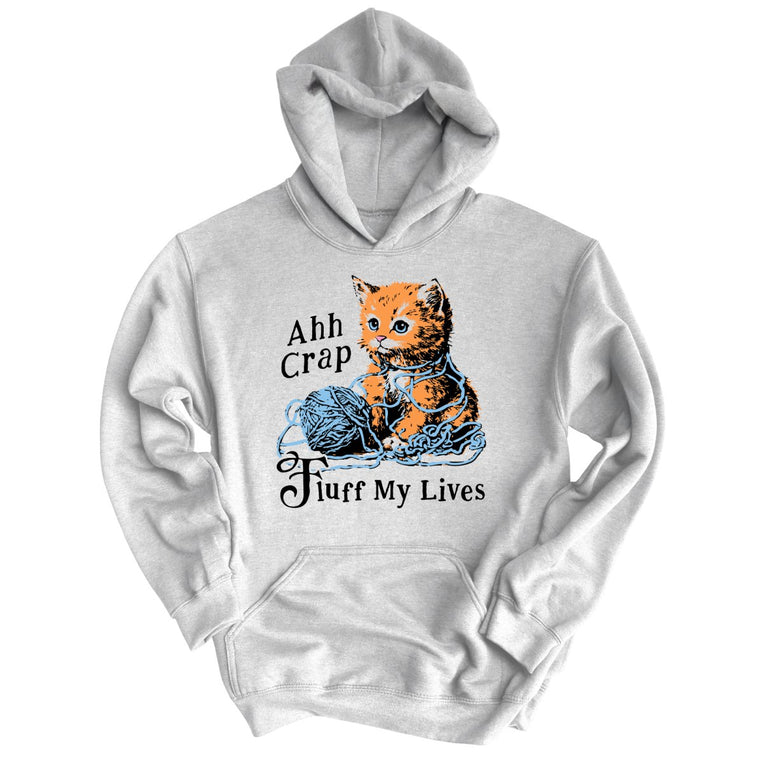 Fluff My Lives - Ash - Unisex Hoodie