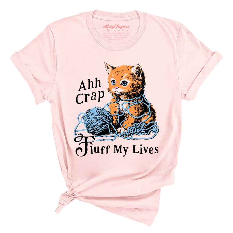 Fluff My Lives - Soft Pink - Unisex T-Shirt