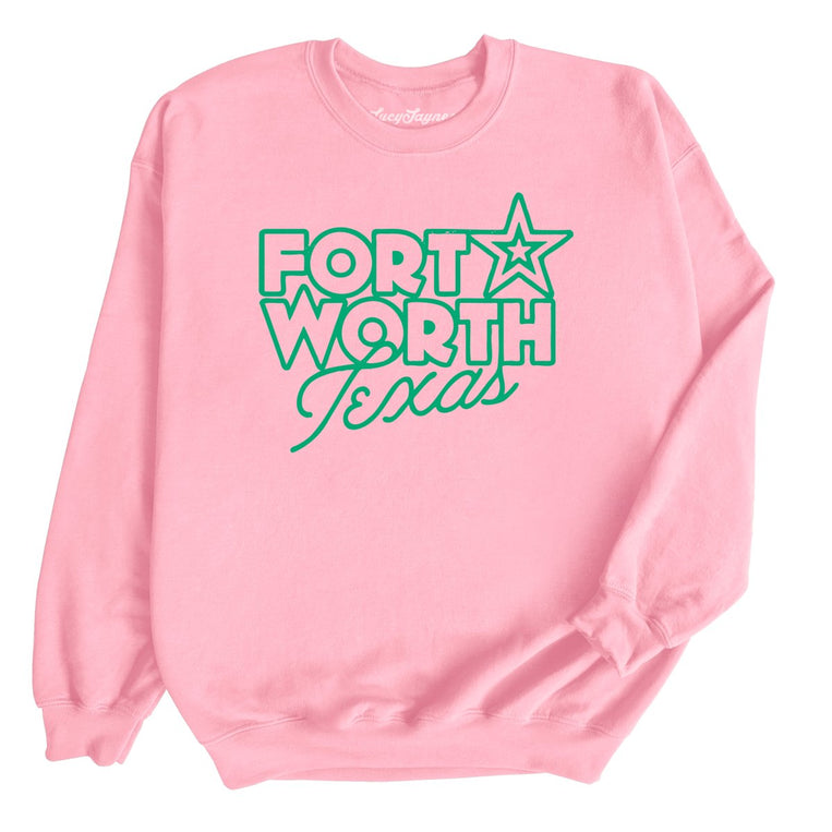 Fort Worth Texas - Light Pink - Full Front